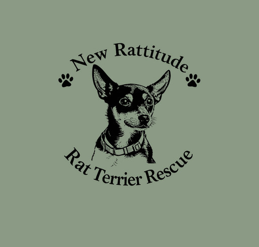 New Rattitude Rat Terrier Rescue 2026 Tshirt/Apparel Fundraiser shirt design - zoomed