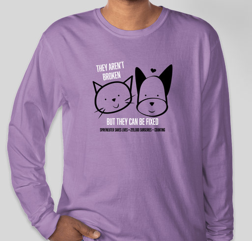 Pets Alive NOT Broken Fundraiser! Fundraiser - unisex shirt design - front