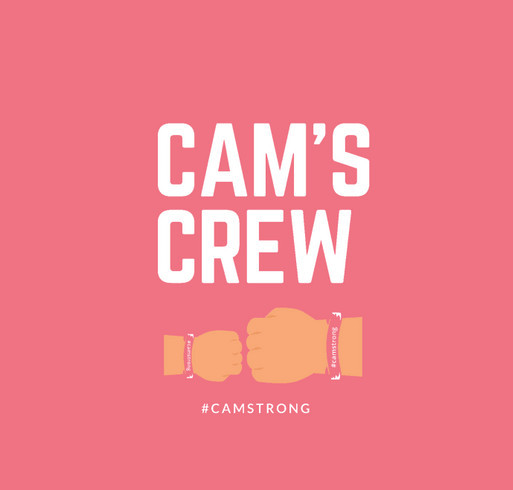 Cam's Crew shirt design - zoomed