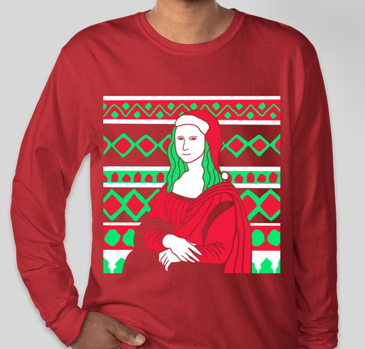 A Very Mona Christmas Fundraiser - unisex shirt design - front