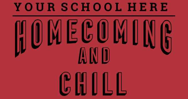 Zoomed in Design Idea Number 60577: homecoming and chill