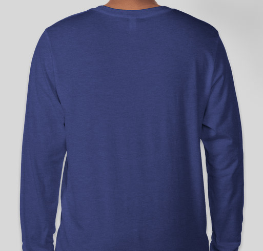80s Wave Snow Lab Short and Long Sleeve Shirt Fundraiser - unisex shirt design - back