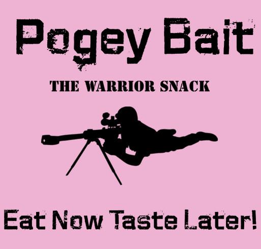 Pogey Bait Snacks shirt design - zoomed
