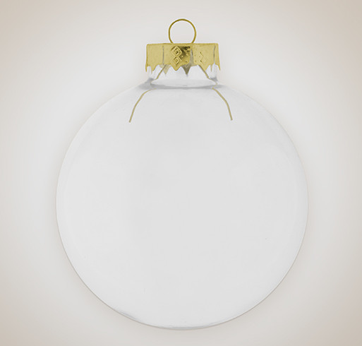 Glass Ball Tree Ornament - Selected Color