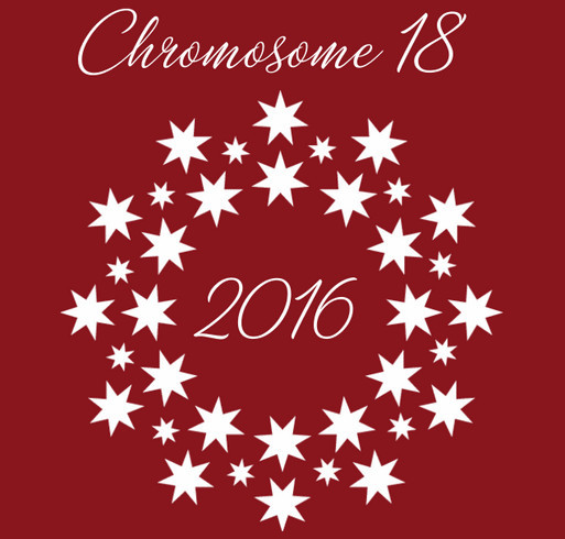 2016 Chromosome 18 Christmas Ornament shirt design - zoomed