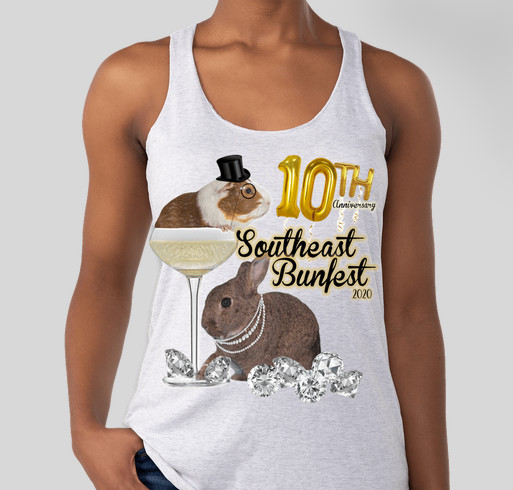 10th Anniversary Southeast Bunfest Fundraiser - unisex shirt design - front
