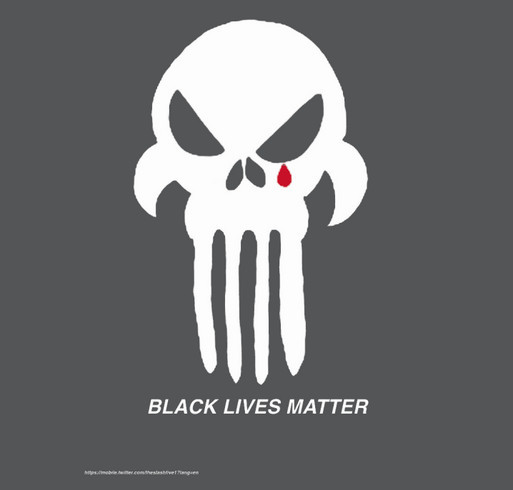 Black Lives Matter - Skulls For Justice #13 - Presented by Gerry Conway shirt design - zoomed