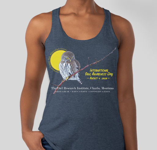 International Owl Awareness Day 2020 Fundraiser - unisex shirt design - front