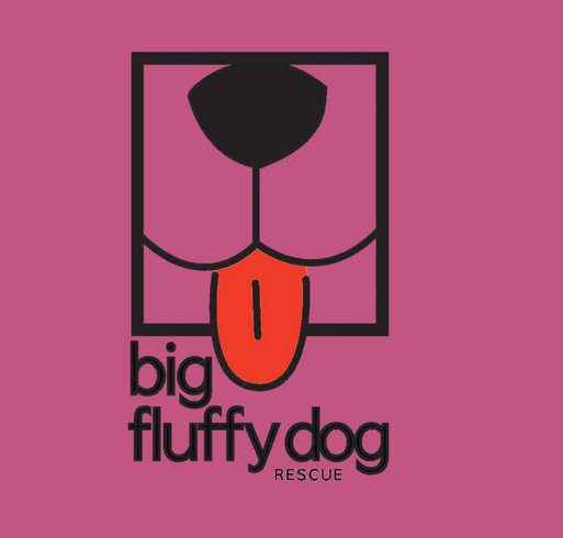 Big Fluffy Dog Rescue Tank Tops! shirt design - zoomed