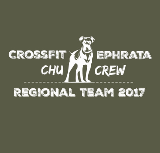 CrossFit Ephrata Regionals Team 2017 shirt design - zoomed
