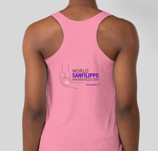 The CAM Foundation (World Sanfilippo Awareness Day-2021) Fundraiser - unisex shirt design - back