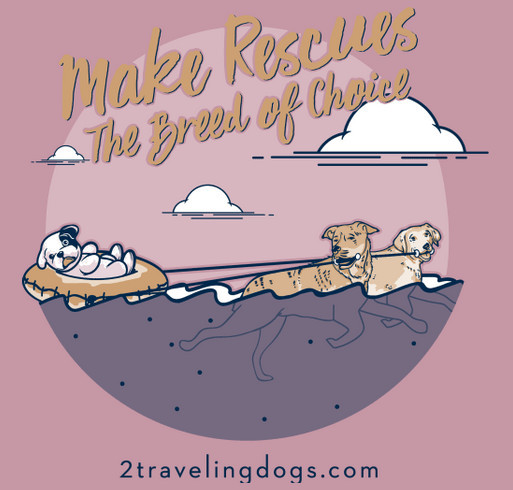 The 2 Traveling Dogs "Live In The Moment" Tour shirt design - zoomed