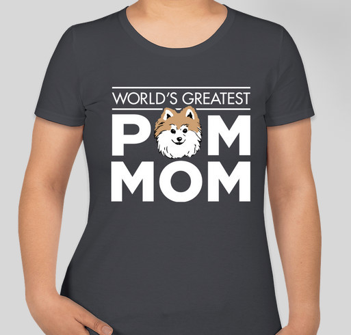 World's Greatest POM MOM Fundraiser - unisex shirt design - front