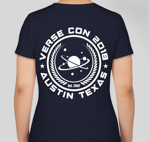 VerseCon 2019 Fundraiser - unisex shirt design - back