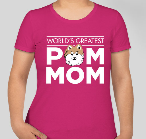 World's Greatest POM MOM Fundraiser - unisex shirt design - front