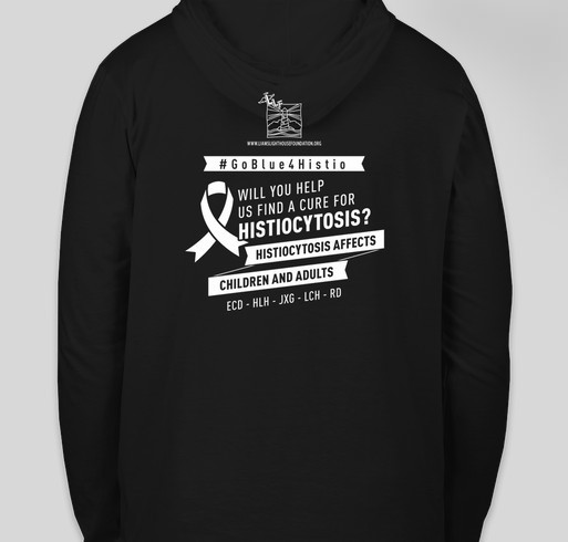 September Histiocytosis Awareness Month! 2019 Fundraiser - unisex shirt design - back