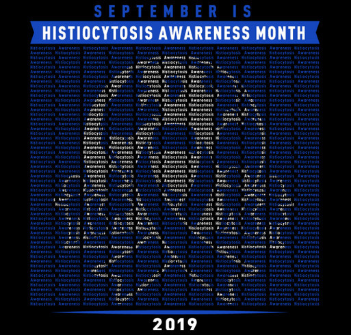 September Histiocytosis Awareness Month! 2019 shirt design - zoomed