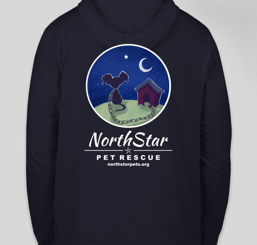 NorthStar Pet Rescue Annual Swag Sale Fundraiser Fundraiser - unisex shirt design - back