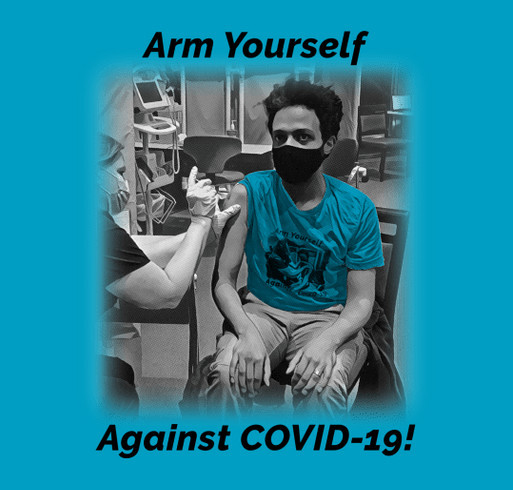 VACCINception: Arm Yourself Against COVID-19! shirt design - zoomed