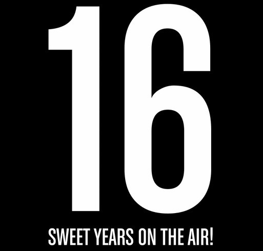 ATMI: 16 Sweet Years on the Air! shirt design - zoomed