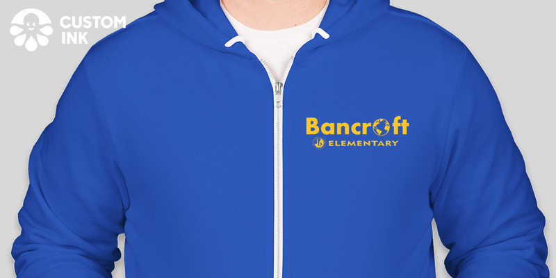 Classic Bancroft Zip Hoodie - Youth and Adult Sizes Custom Ink Fundraising
