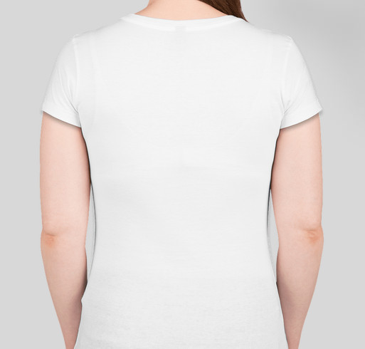 Road Dogs and Rescue- Ladies & Juniors Tees and Tanks Fundraiser - unisex shirt design - back