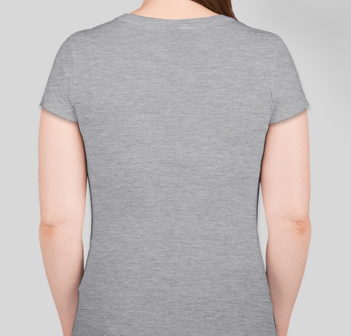 Road Dogs and Rescue- Ladies & Juniors Tees and Tanks Fundraiser - unisex shirt design - back