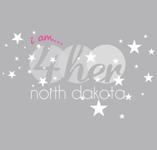 4her North Dakota shirt design - zoomed