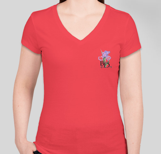 Because of a Dog Fundraiser - unisex shirt design - front