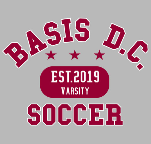 Basis DC Varsity Soccer Hoodie Sale shirt design - zoomed
