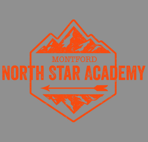 Montford North Star Academy shirt design - zoomed