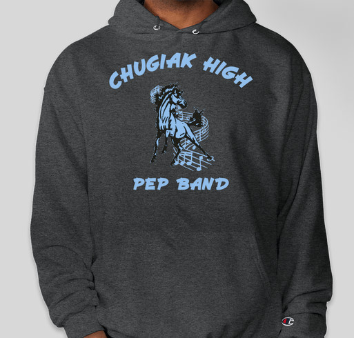 Mustang Pep Band appreal Fundraiser - unisex shirt design - front
