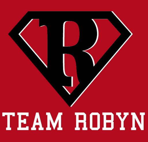 Team Robyn shirt design - zoomed