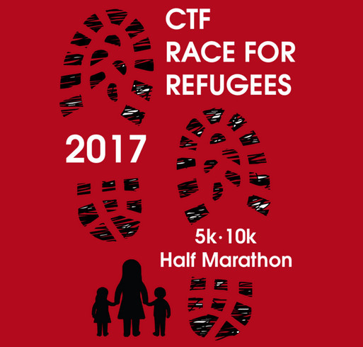 Carry the Future 2017 Race for Refugees shirt design - zoomed