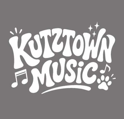 Kutztown Music Spirit Wear shirt design - zoomed
