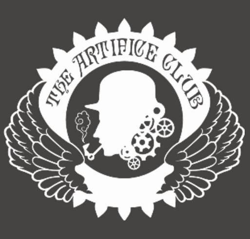 The Artifice Club shirt design - zoomed