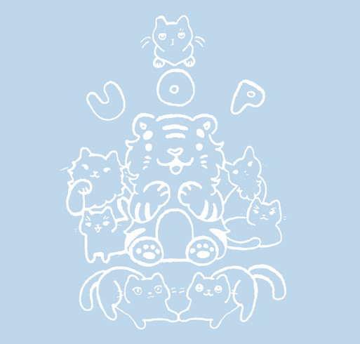 CAT Club Fundraiser shirt design - zoomed