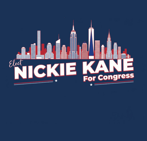 Nickie Kane for Congress shirt design - zoomed