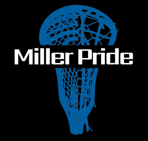 ONE Millburn-Short Hills Lacrosse Club Youth/Adult Long-Sleeve Tech T shirt design - zoomed