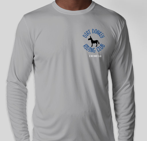 Support the Dirt Donkeys and get out and ride. Fundraiser - unisex shirt design - front