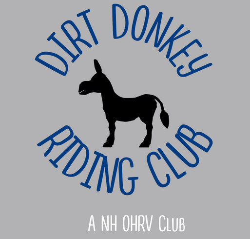 Support the Dirt Donkeys and get out and ride. shirt design - zoomed