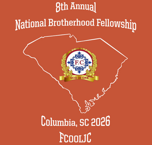 8th Annual National Brotherhood Fellowship shirt design - zoomed