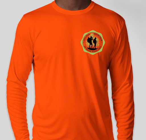 Support the Sam Houston Trails/Hiking Element Fundraiser - unisex shirt design - front