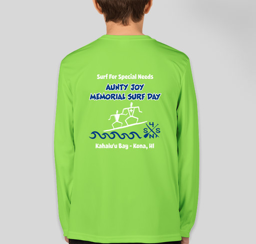 2024 S4SN Aunty Joy Mills Memorial Surf Day Fundraiser - unisex shirt design - back
