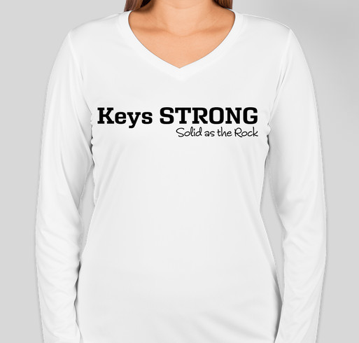 The Official Charity "Keys Strong" Disaster Relief T-Shirt - 2nd run! $2500 Raised last week! Fundraiser - unisex shirt design - front