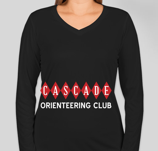 Cascade Orienteering Club Hoodies/Shirts Fundraiser - unisex shirt design - front