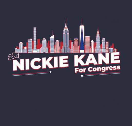 Nickie Kane for Congress shirt design - zoomed