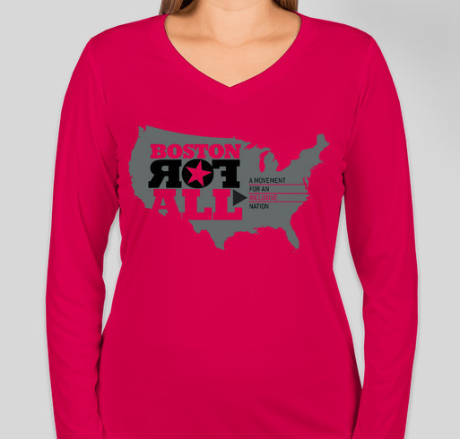 Boston For All Week Fundraiser - unisex shirt design - front