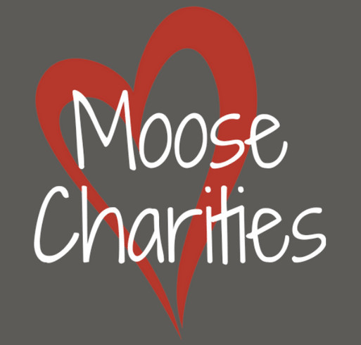 Moose Charities Fundraiser shirt design - zoomed