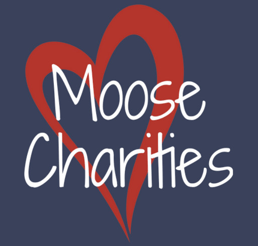 Moose Charities Fundraiser shirt design - zoomed